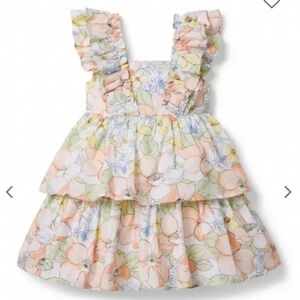 Janie and Jack Floral Tiered Dress